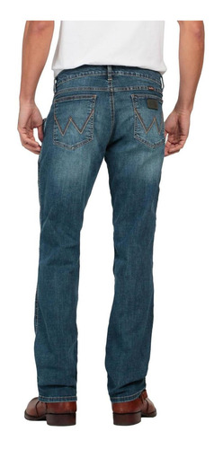 Imagen 3 de 5 de Pantalon Jeans Vaquero Skinny Wrangler Hombre W02