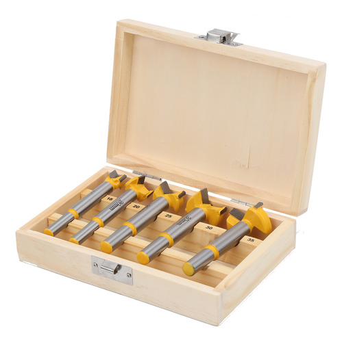 Kit De 5 Piezas De Taladrado De Punta Para Taladro De Madera