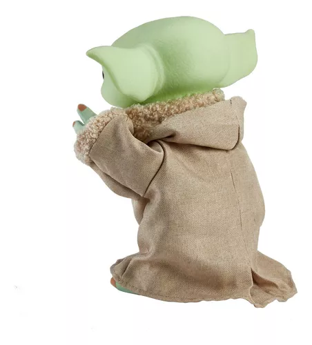 Peluche baby Yoda 28cm.premium con sonido y bolso HBX33, STAR WARS MATTEL