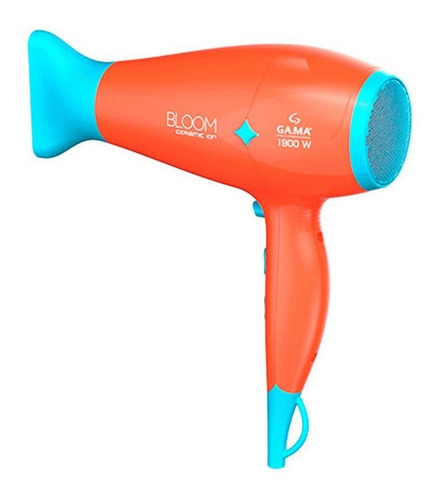 Imagen 2 de 3 de Secador de pelo GA.MA Italy Bloom Diamond BECHD2227 naranja 110V/220V