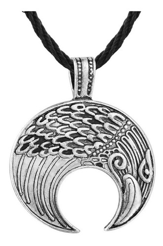 Collar Luna Hombre Vikingo Nordico Amuleto Mujer