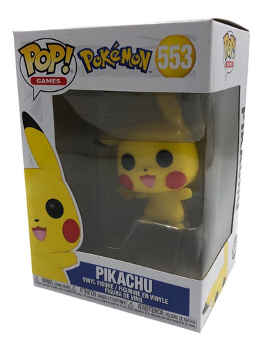 Funko Pop Pokemon Pikachu 553 Ruedestoy