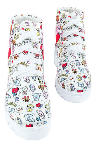 Botas Bt21 Universe K-pop Bts Army Modernas 900-b-bt21
