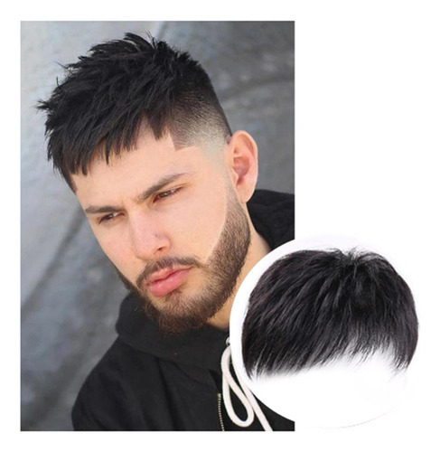 Cr Peluca Reemplazo Cabello For Hombres Con Calvicie