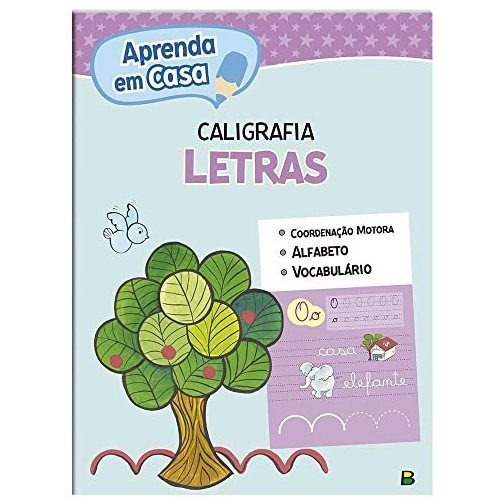 Libro Aprenda Em Casa Caligrafia Letras De Vários Autores Br