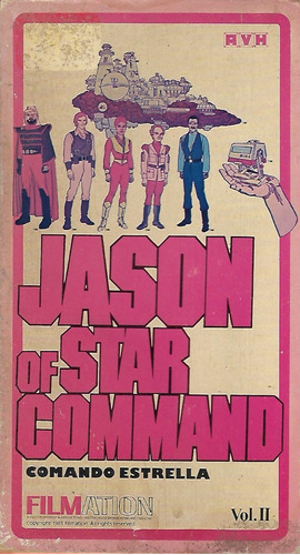 Jason Of Star Command Vol Ii Vhs Filmation Dibujos Animados