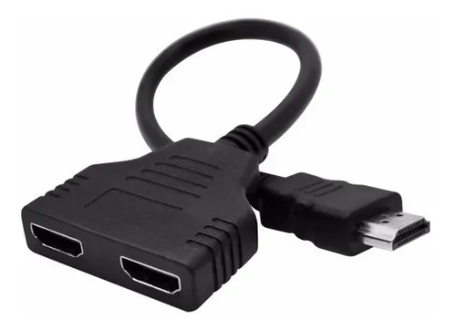 Cable Adaptador Splitter Hdmi Macho A 2 Hdmi Hembra Hdg060