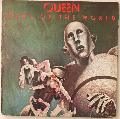 Lp Vinil Queen News Of The World C/ Encarte | MercadoLivre