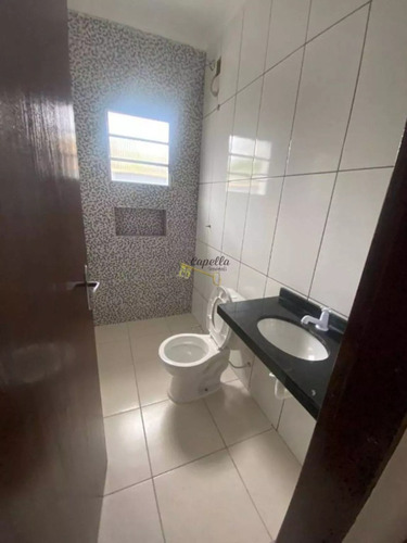 Casa Nova 02 Dormitórios Com Piscina E Cascata! Lado Praia. Ótimo Acabamento! Jardim Das Palmeiras. Itanhaém.