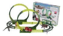 Comprar Pista Autos Dinosaurios 360º Tracks Camión Juguetes Color Verde