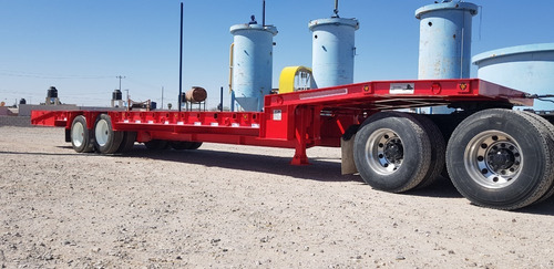 Lowboy Cama Baja Versatil 30t-40 Rampa Manual