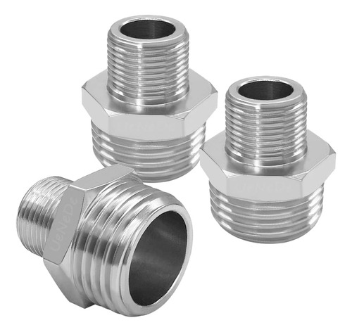 3 Adaptadores De Línea De Agua, Conector Reductor Macho De 1