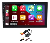 Comprar Radio Multimedia Android Am-fm Carplay\u002Fandroid Auto Cám. Hd Color Negro