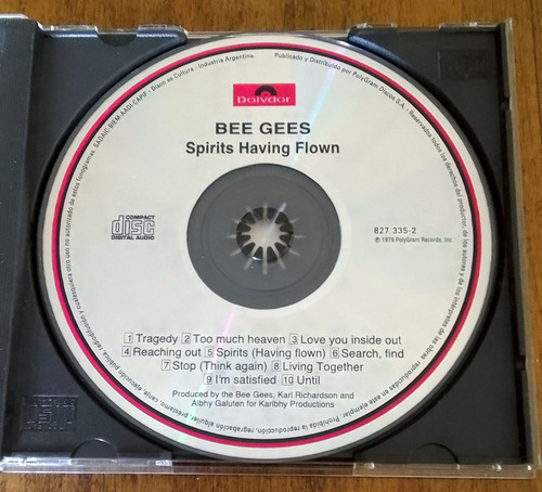 Bee Gees - Spirits Having Flown / Nacional / Cd Estándar (Usado)