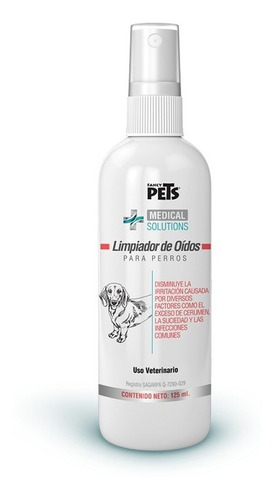 Limpiador Oidos Perro Medical Solutions 125ml Fancy Pets