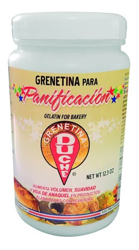 Imagen 1 de 2 de Grenetina Para Panificación Duché 750gr ( Pack De 12pzs )