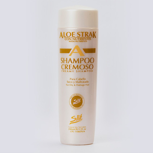 Shampoo Cremoso Aloe Strak Seco Maltratado  240ml