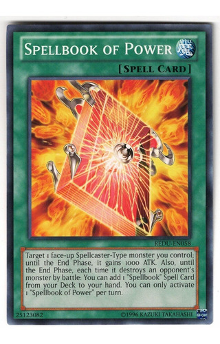 Yugioh Spellbook Of Power Comun Unl. Redu-en058