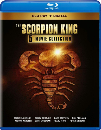 Rey Escorpion 1 2 3 4 5 Coleccion Completa Pelicula Blu-ray