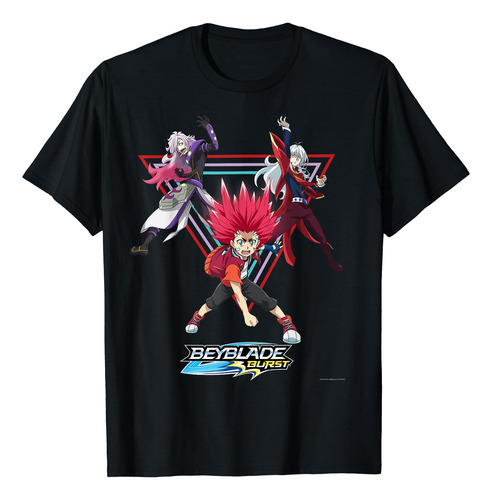 Playera Beyblade Burst Turbo Triangle Group