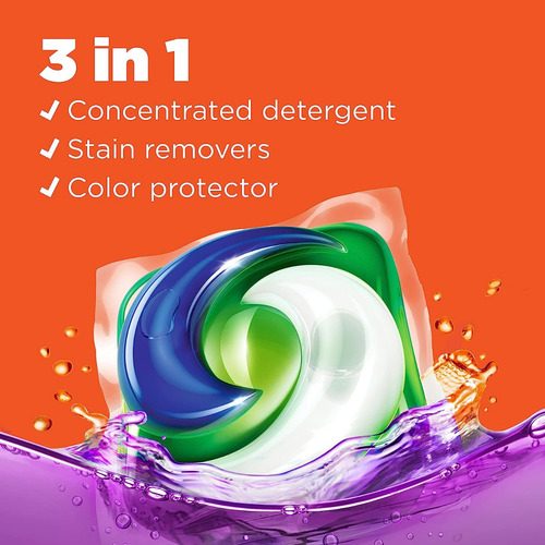 81 X Detergente Tide Pods Jabón En Cápsulas Spring Meadow
