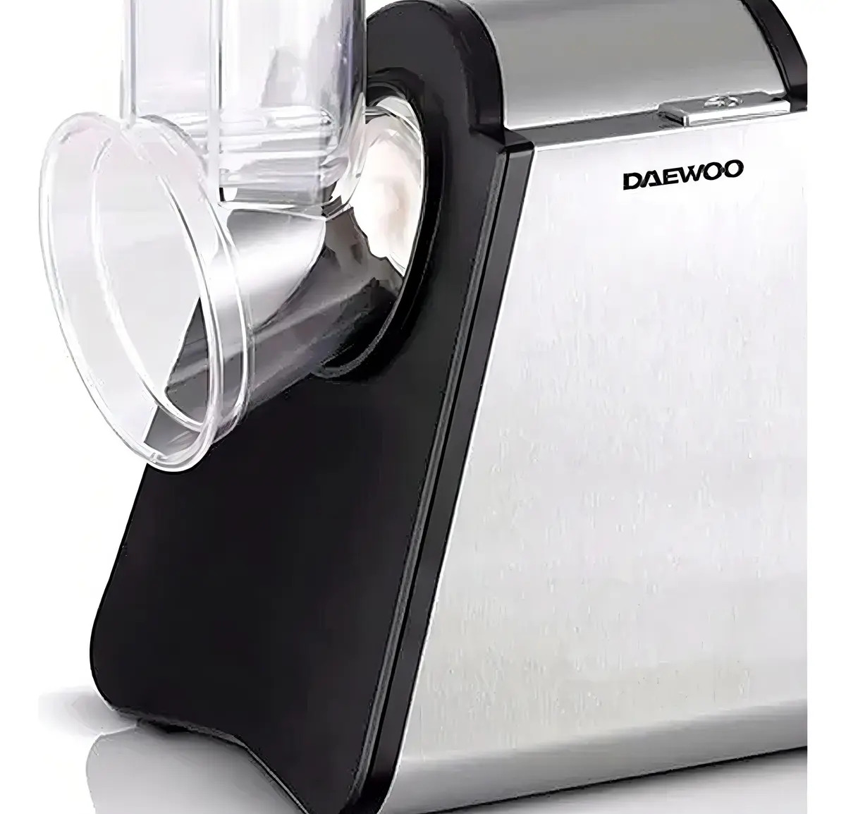 Rallador Electrico Daewoo 200w Frutas/verduras Acero Inox Color Negro