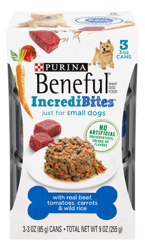 Purina Beneful - Alimento Hmedo Para Perros De Raza Pequea C