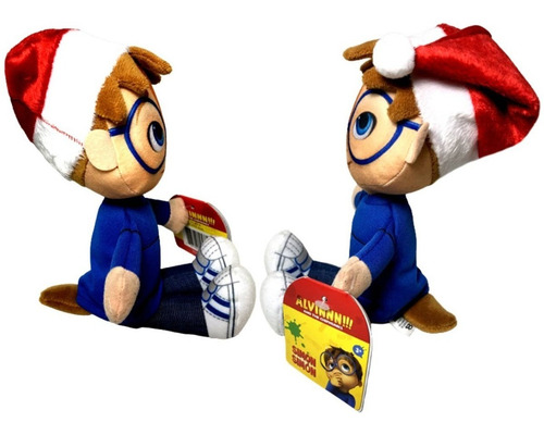 Imagem 3 de 5 de Boneco Pelúcia P Simon Natal - Alvin E Os Esquilos Original
