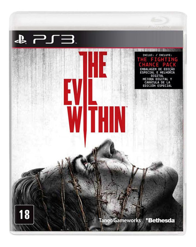 Jogo Ps3 The Evil Within Semi-novo