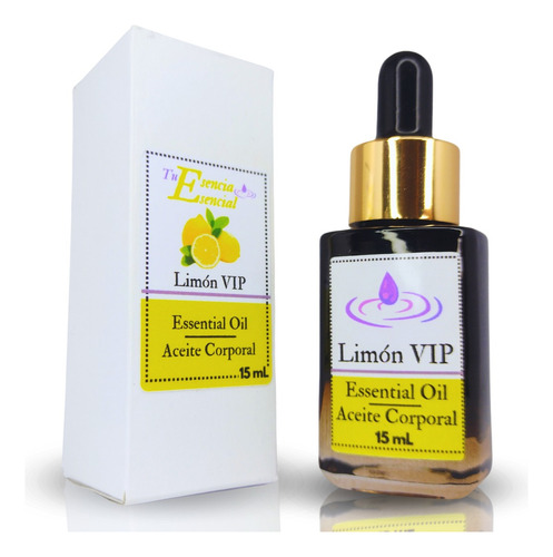 Esencia De Limón Vip 15 Ml Puro