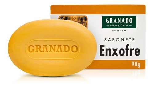 Sabonete Em Barra Granado Enxofre De 90 G