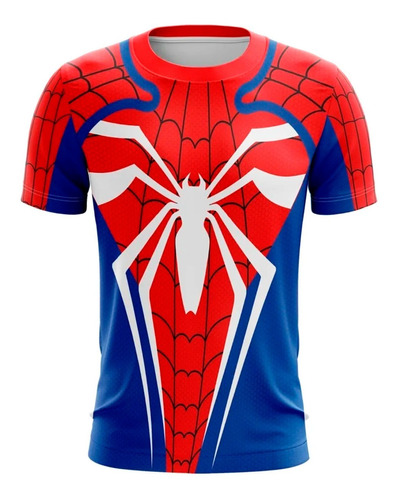 Playera Sublimada Talla Extra Spiderman Ps4 Juego 