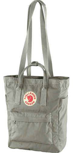 Mochila Fjallraven Kanken Totepack Casual Urbano Grs Color Gris Diseño de la tela Liso