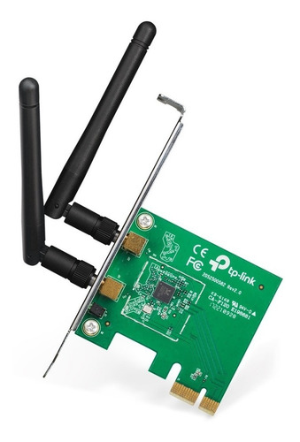 Imagen 2 de 9 de Adaptador Wi-fi Pcie Wireless N 300 Mbps Tl-wn881nd Tp-link