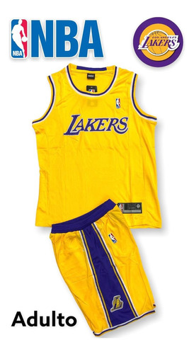 Uniforme Baloncesto Lakers Adulto 