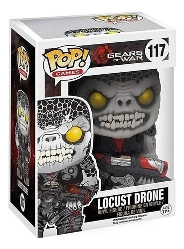 Funko Pop! Gears Of War Locust Drone 117 Scarlet Kids