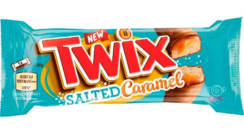 Twix Salted Caramel 46g | Chocolate Importado Com Caramelo
