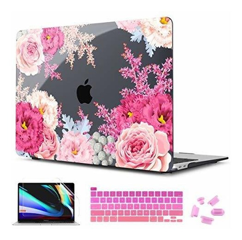 Cissook Funda Floral Para Macbook Pro De 13 Pulgadas 2020 Re