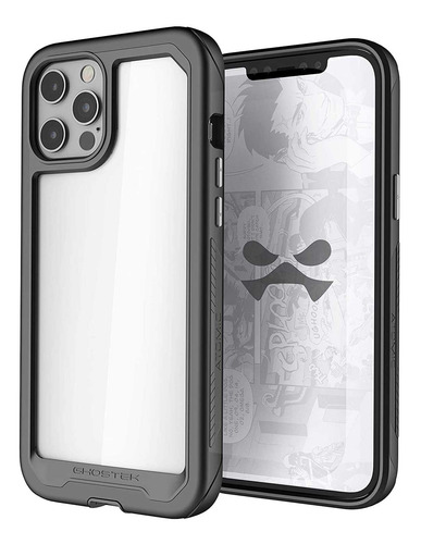 . Funda Ghostek Atomic Para iPhone 12 Pro Max Aluminio Negra