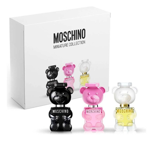 Moschino Set 3 Miniaturas Collection Toy 5 Ml Género Mujer