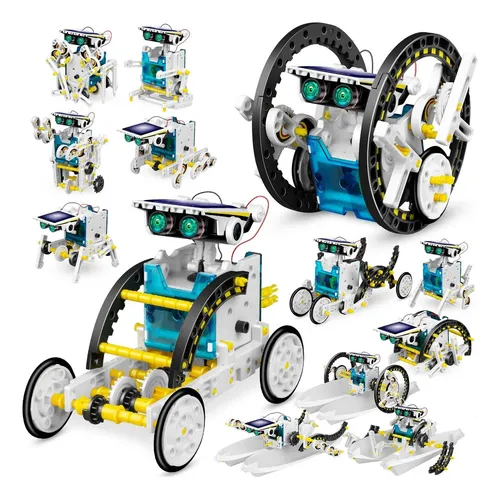 comprar Dioju Kit De Robot Solar 13 En 1 Para Niños De 8, 9, 10, 11, 12 Años, Proyectos Stem Para Niños De 8 A 12 Años, Juego De Juguetes De Ciencia De Construcción, Kit De Robótica Alimentado Por Energía