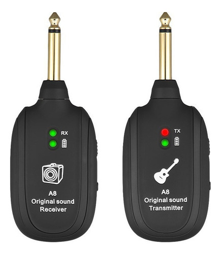Z Transmisión Acústica Del Inalámbrico De La Guitarra