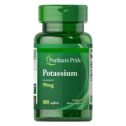 Potasio 99 Mg X 100tab Puritans - Unidad a $450