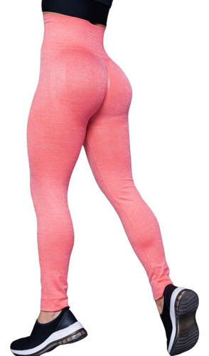 Calça Legging Push Up Sem Costura Yoga Academia Levanta Bumb