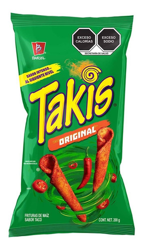 Frituras De Maíz Barcel Takis Original 200g