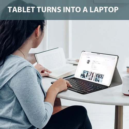Funda Con Teclado Y Ratón Para Matepad T 10s 10.1