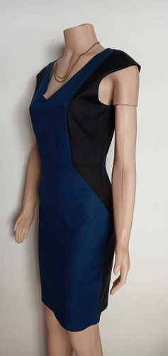 Vestido Zara Xs Formal Combinado Fiesta Oficina