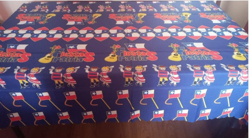 Mantel Dieciochero, Rectangular,medidas 220 Cm X 150 Cm.