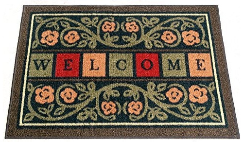 Usa Rugs Collection Felpudo Casero Recular 20 X 30 Mult...