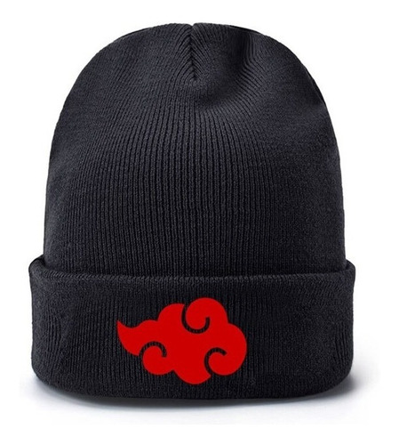 Gorro Akatsuki Rojo - Naruto Shipuden - Invierno - Anime